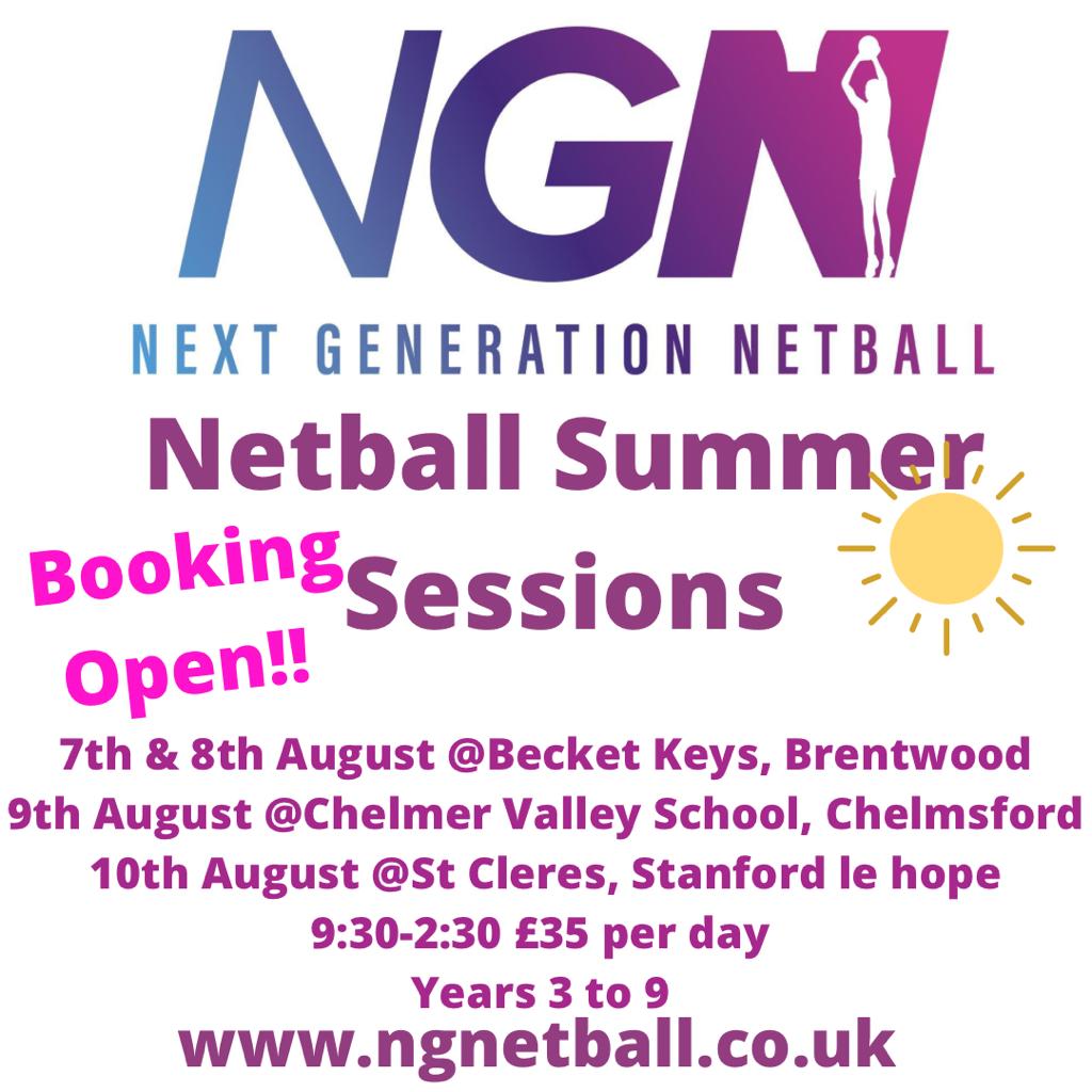 Next Generation Netball Home